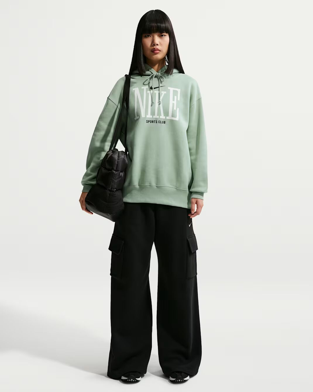 Nike Sportswear Phoenix Fleece Женская кофта с капюшоном оверсайз - NIKE