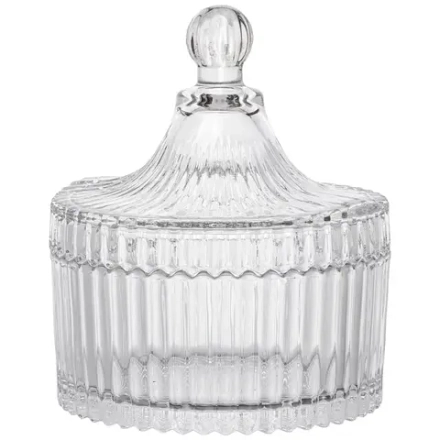 ЕМКОСТЬ ДЛЯ ХРАНЕНИЯ LEFARD С КРЫШКОЙ "BLISS", 10*12,5СМ