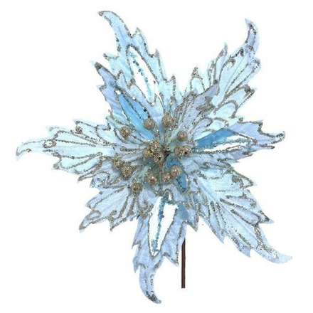 GAEM Цветок искусственный "Пуансеттия", L34 W34 H25 см