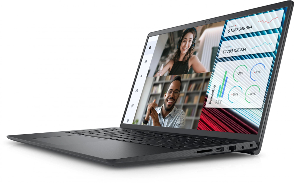 Ноутбук  Dell Vostro 3520https://pim.xcom.ru/ 15.6 ", Core i5, 8 Гб RAM, 512 Гб SSD, UHD Graphics, Черный