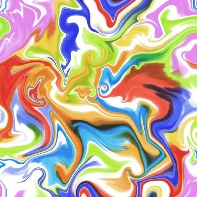 Разноцветные потоки