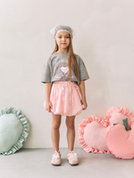 Юбка-баллон с бантиками, Розовый