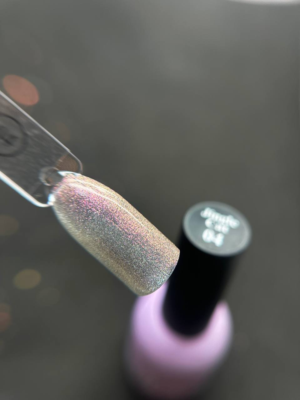 SoLa Гель-лак Jingle Cat 04 Кошачий глаз светоотражающий, 10мл