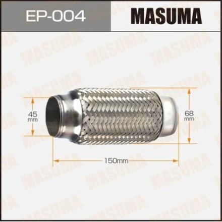 Гофра глушителя Masuma EP-004 (45*150)