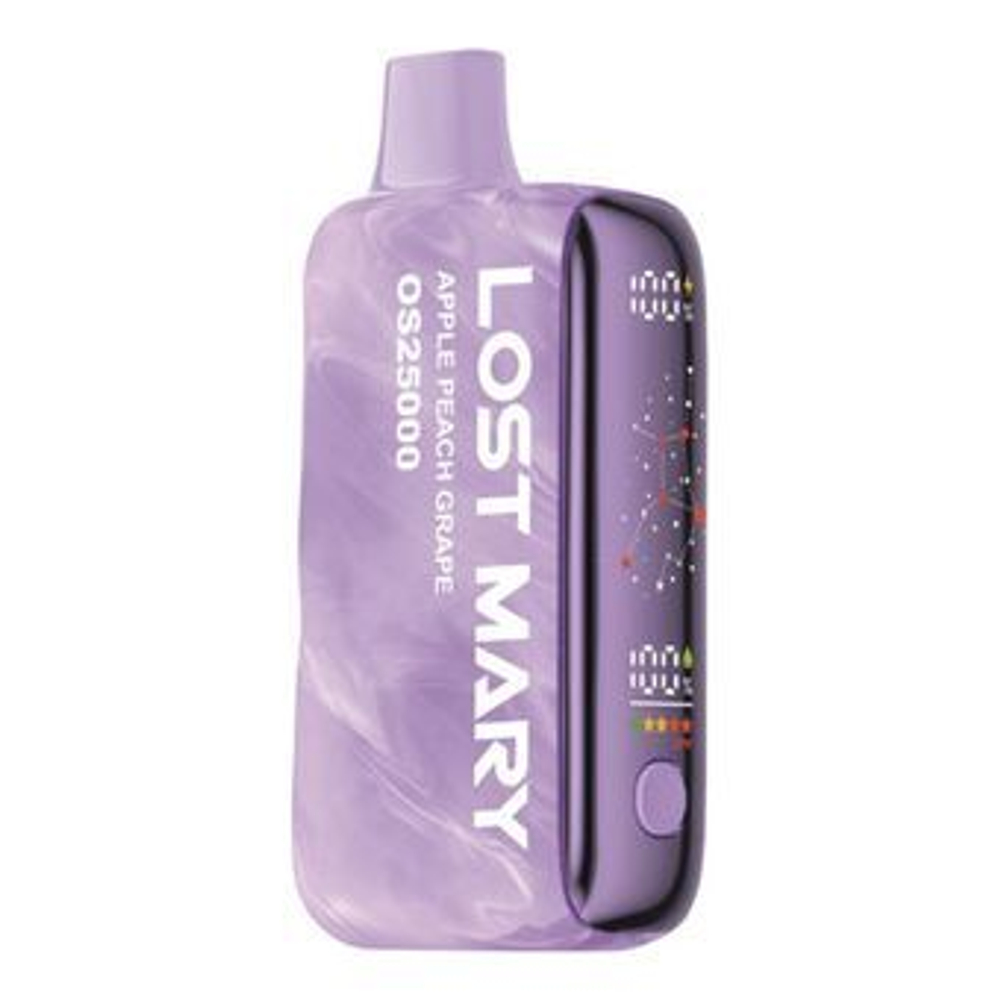 Lost mary OS25000 Яблоко-персик-виноград 25000 затяжек 20мг (2%)