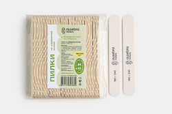 Пилки на деревянной основе SOFT WHITE размер М, 50 шт