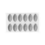 Силиконовая форма с вырубкой «Какао боб» (Cacao), 30 мл Silikomart, Италия