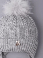 Шапка вязаная демисезонная для детей