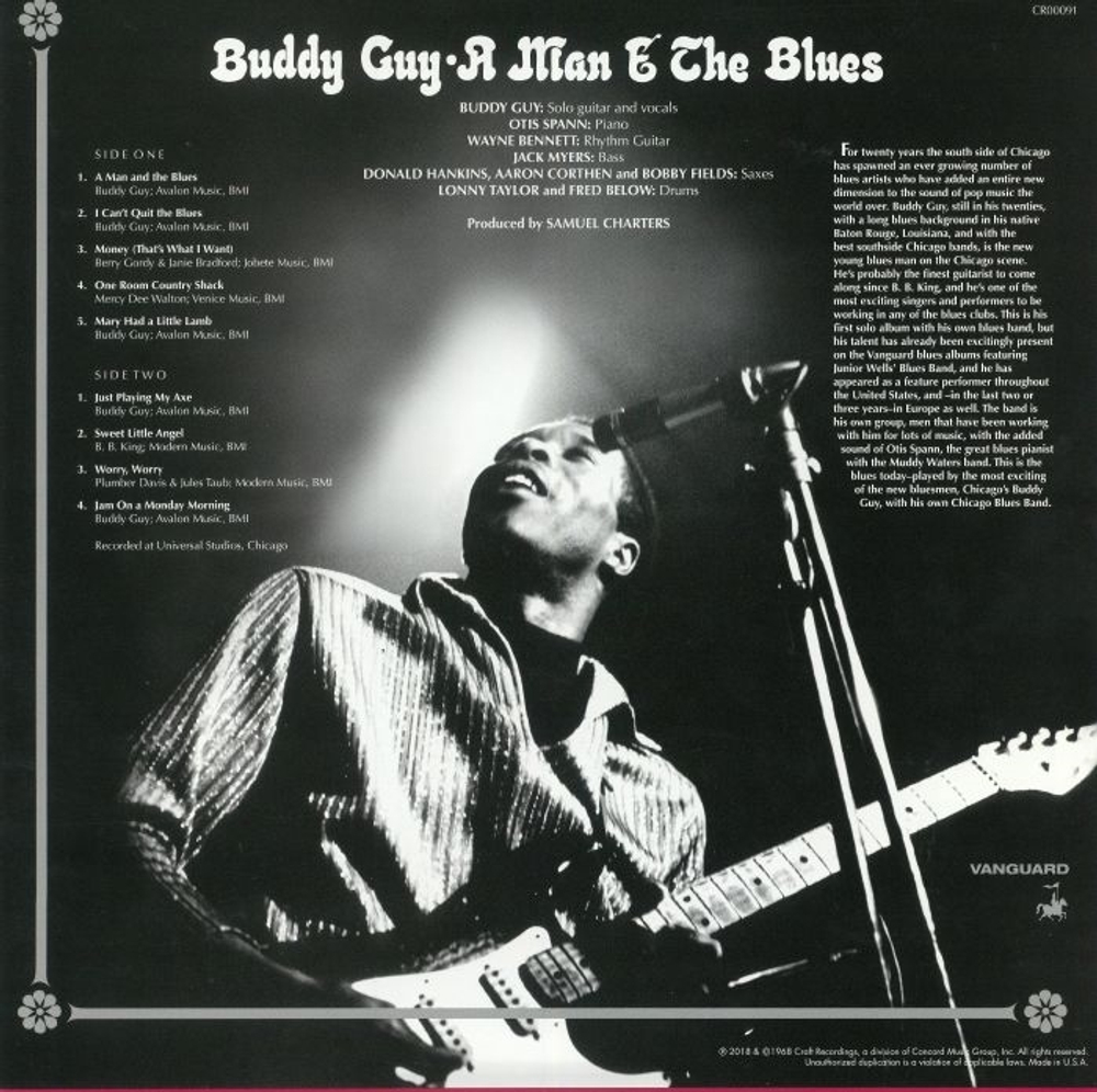 Buddy Guy / A Man And The Blues (LP)