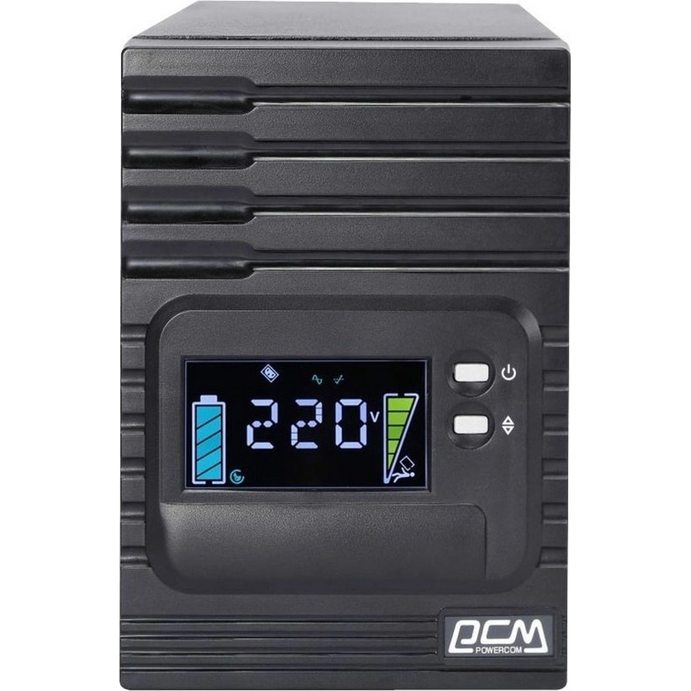 ИБП Powercom Smart King Pro+ SPT-1500-II LCD Black