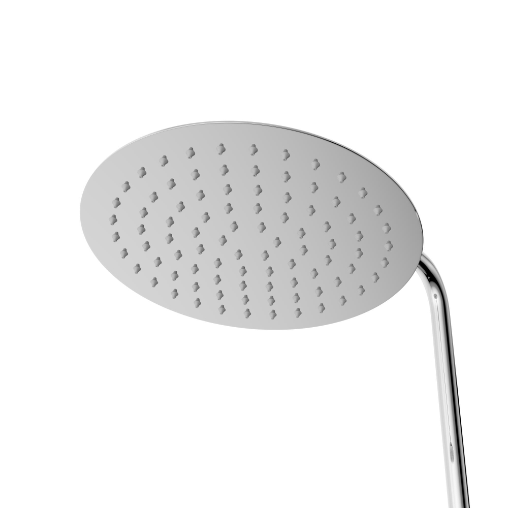 Душевая стойка BelBagno Unique-VSCM-CRM 3 режима, глянцевый хром