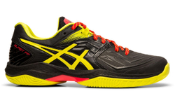Женские кроссовки для бадминтона/сквоша Asics Blast FF - black/sour yuzu