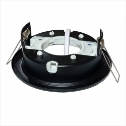 (10 шт.)Светильник встраиваемый Ecola GX53 H4 Черный матовый 38x106