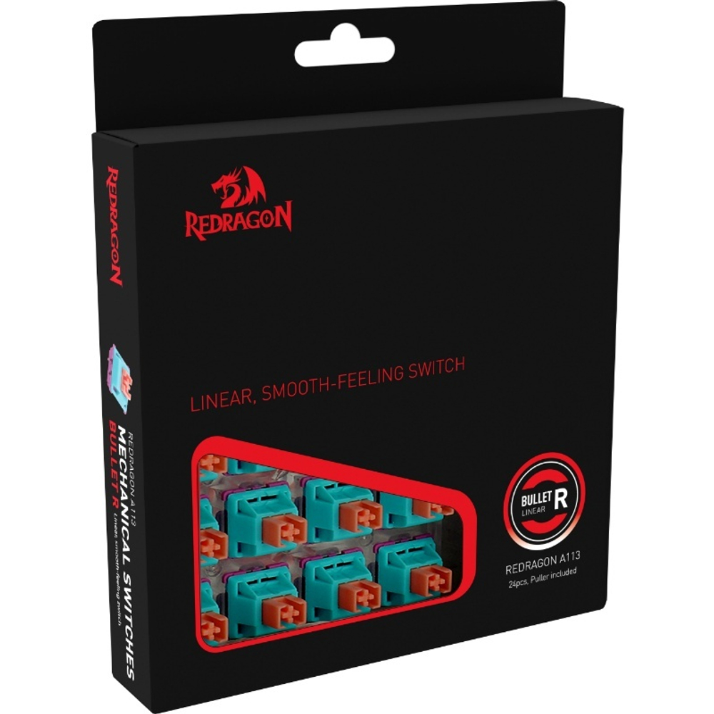 Redragon Переключатели Bullet R фиол.-голуб.,24 шт.