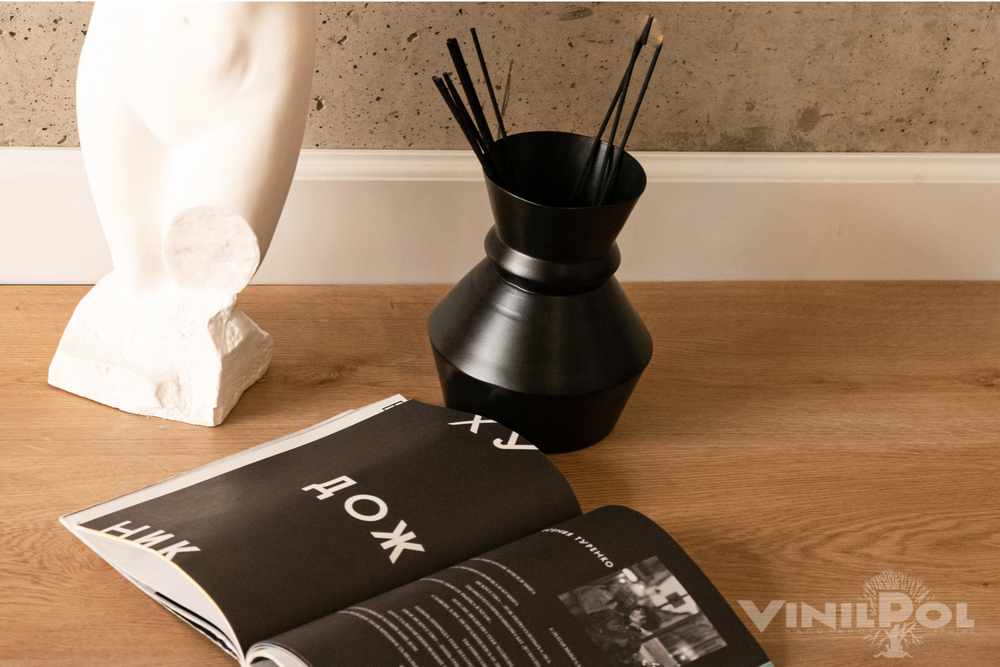 Виниловый ламинат VINILAM 7898 EIR Дуб Верона Glue