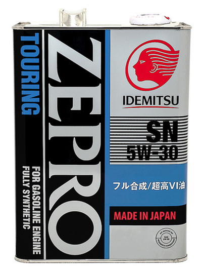 IDEMITSU ZEPRO TOURING 5W30 FS SN Масло моторное синт. 4L