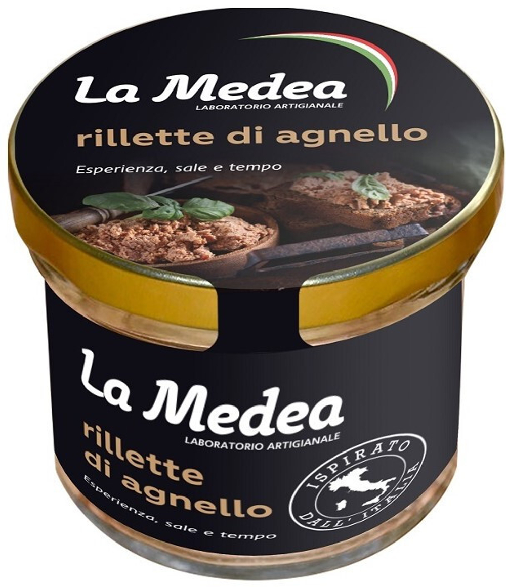 Риллет из ягненка 85г банка La Medea