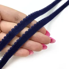 Резинка отделочная темно-синяя 10 мм (цв. 061), 641/10
