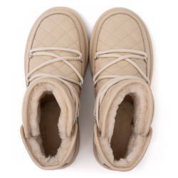 UGG Lodge Mini Leather Sand