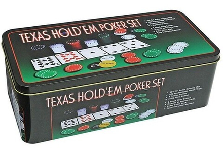 Настольная игра "Покерный набор на 200 фишек Texas Hold'em Set"