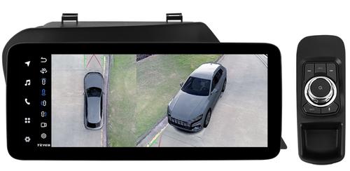 Магнитола для Lexus RX270, RX350 2009-2013 AL10 (монохром) - Teyes LUX ONE 360 монитор 12.3" 2K QLED на Android 10, Быстрая, CarPlay, 4G SIM-слот, 4 камеры и джойстик в комплекте