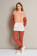 1781 Кардиган женский (персик)