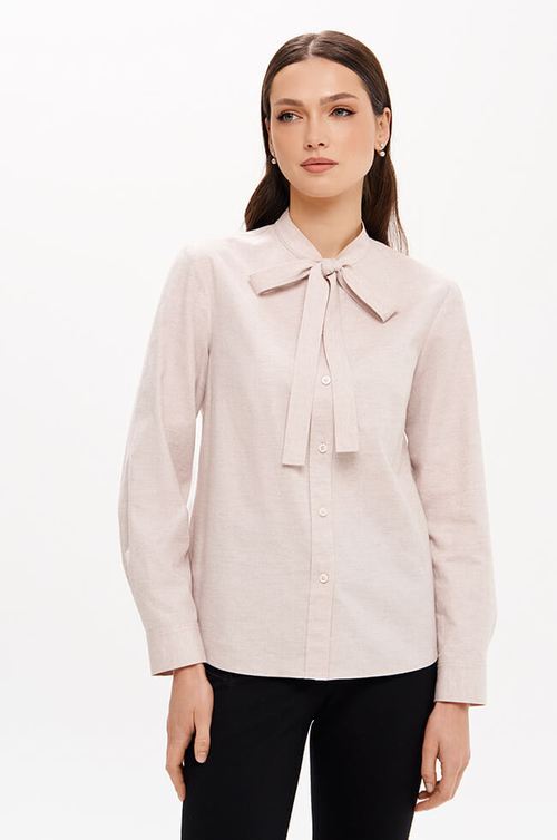 23379 Блузка женская (пепельно-розовый)
