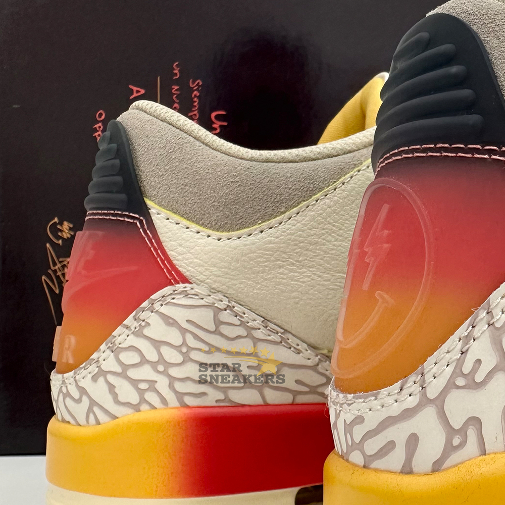 J. BALVIN x AIR JORDAN 3 RETRO "Medellín Sunset"