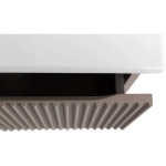 Тумба с раковиной BelBagno 60 UNO-MINI-600-2C-SO-СO+BB-8099-3-60 бежевая матовая
