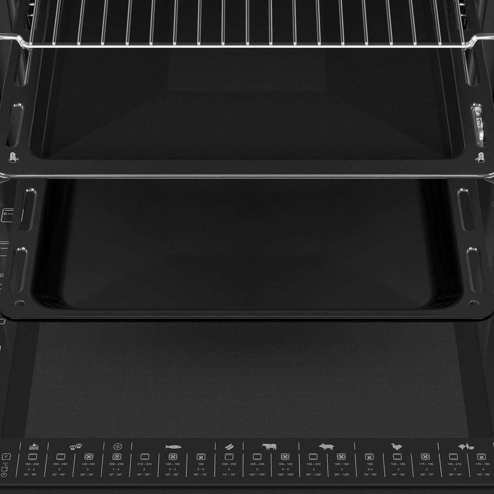 Встраиваемый электрический духовой шкаф Maunfeld EOEH7617STB