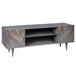 Тумба под ТВ Тропик 155см Классик Серый Голд