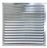 Решетка металлическая накладная РМ 400*400 оцинкованная