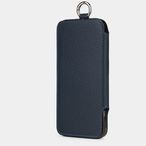 Чехол Marcel для iPhone 12 Pro Max из кожи теленка синего цвета