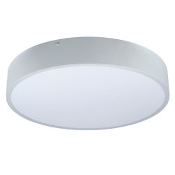 ULO-K40A 60W-4000К-R60 IP40 LIGHT GREY Светильник светодиодный накладной. Белый свет 4000K. Диаметр 600мм. Корпус светло-серый. ТМ Uniel
