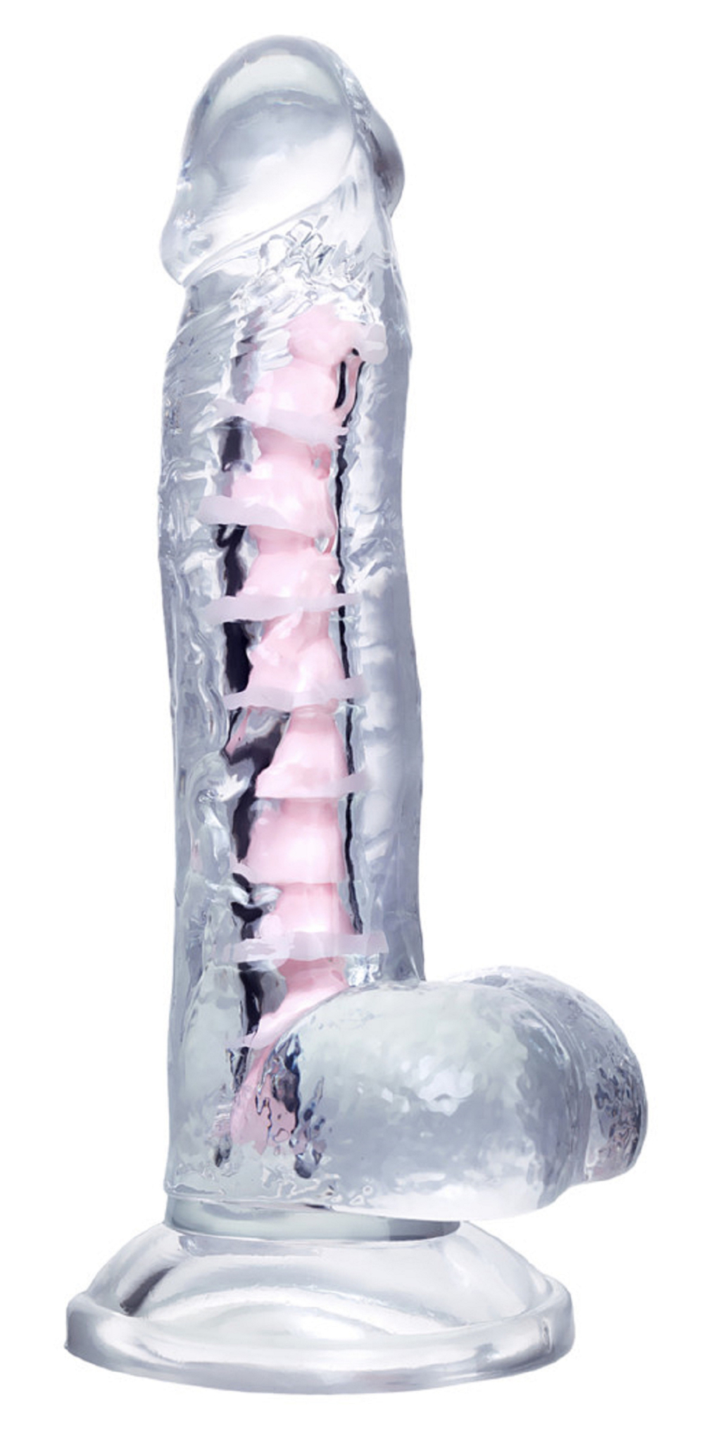 Гибкий фаллоимитатор A-Toys Parret прозрачный 18 см