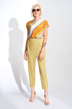 3742 Брюки женские (фисташковый)