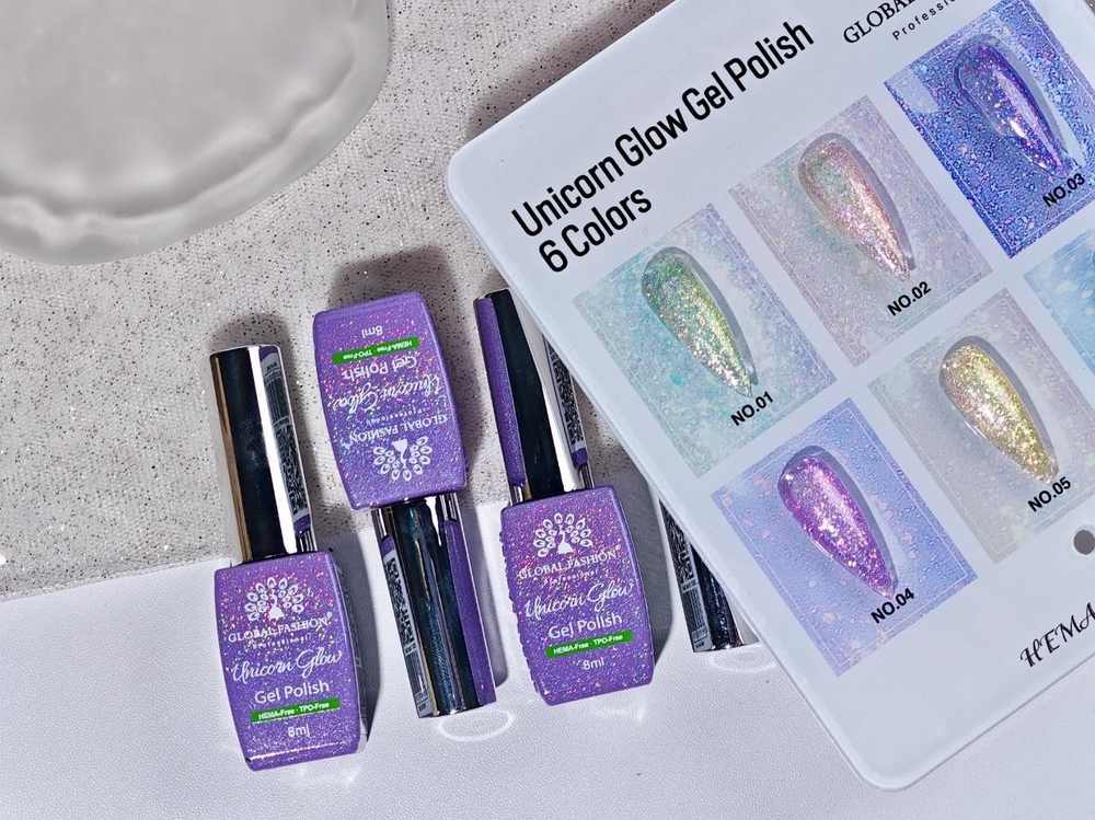 Гель лак единорог