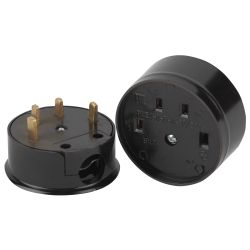 Соединитель Intro 9-804-06 электрический 3P+N СЭ 30-В-А-32/380 32А-380В ОУ карболит