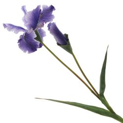 GAEM Цветок искусственный "Ирис" (Real Touch), L27 W18 H93 см