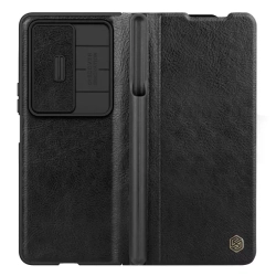 Кожаный чехол-книжка Nillkin Leather Qin Pro для Samsung Galaxy Z Fold 4