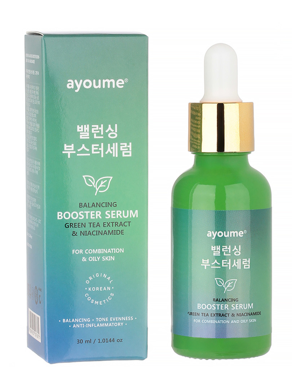 Сыворотка Balancing BOOSTER SERUM - Green Tea & Niacinamide 30 мл