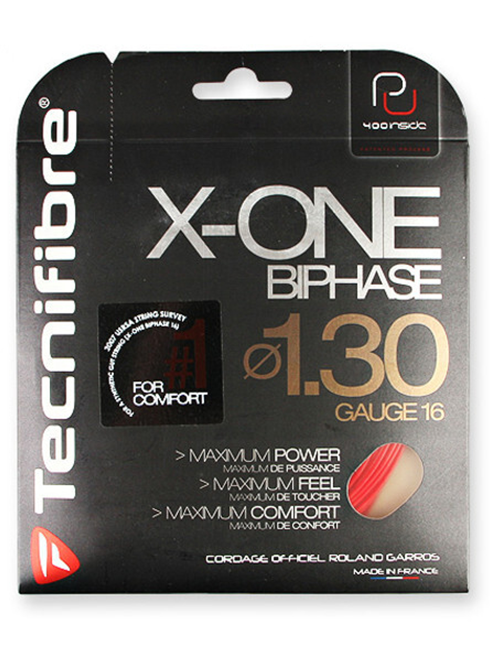 Теннисные струны Tecnifibre X One Biphase (12 m) - красный