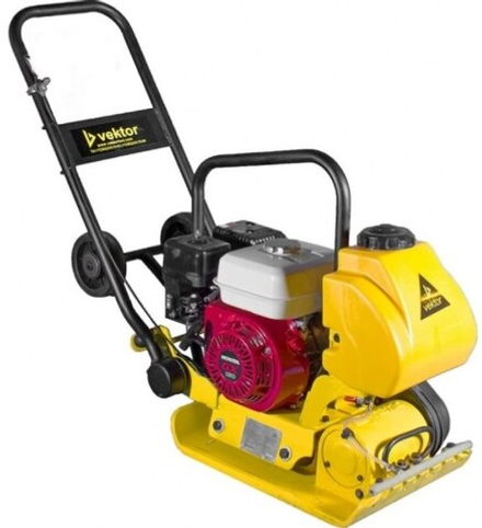 Виброплита VEKTOR VPG-70C колеса, бак 1468