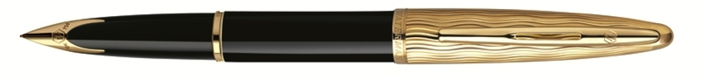 Перьевая ручка Waterman Carene Essential, Black & Gold GT