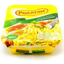Лапша Роллтон Куриная по-домашнему 90 г