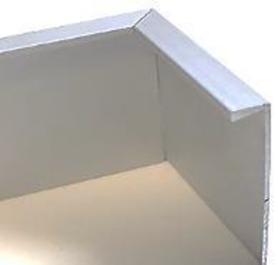 Плинтус из алюминия анодированного для ковролина Euroline ВК 60