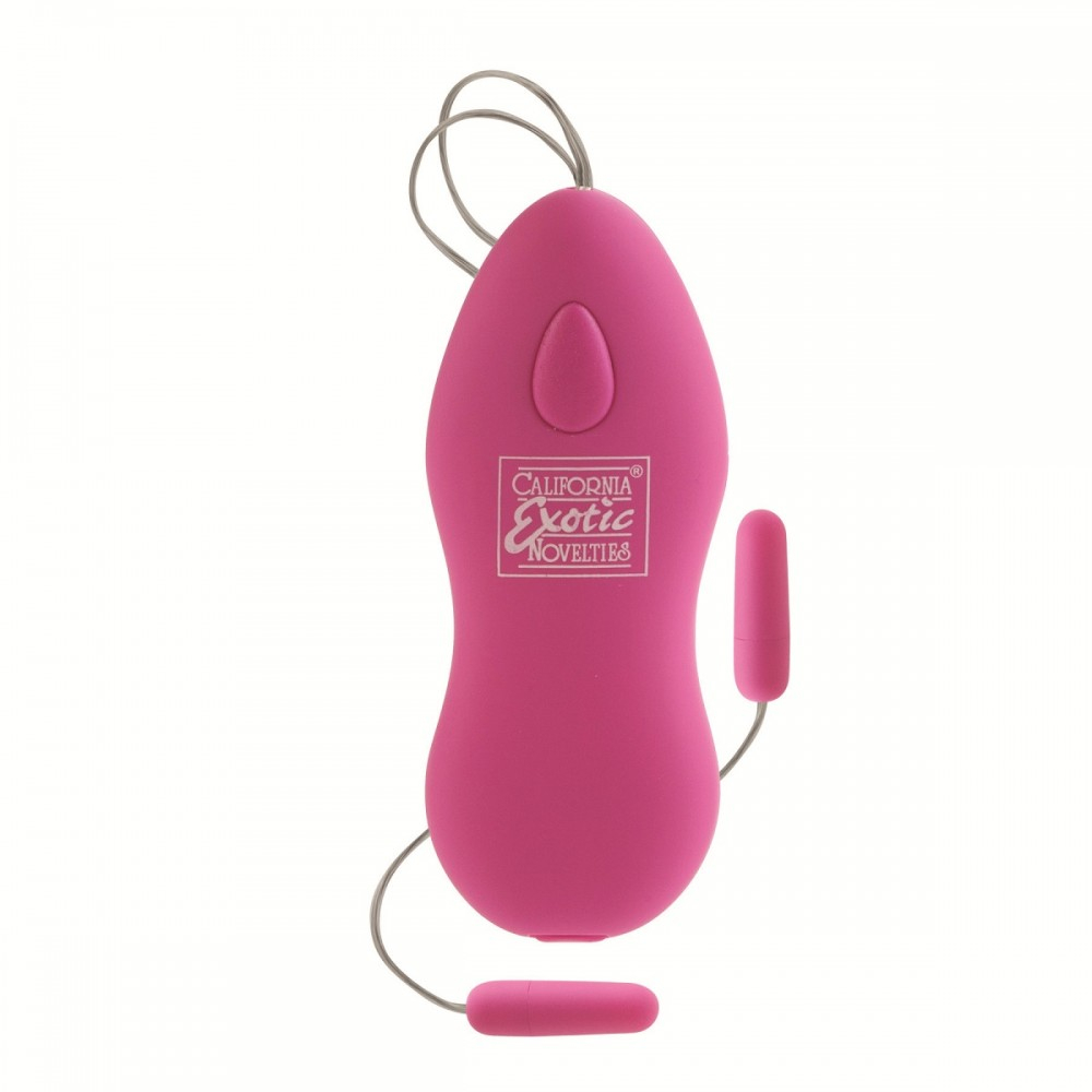 Розовые вибропули DUPLICITY серии BODY&SOUL