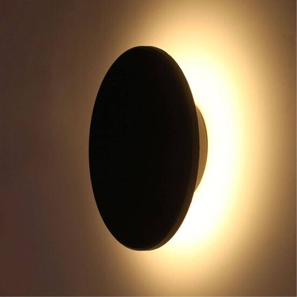 Уличный настенный светодиодный светильник Arte Lamp NIMBO A3412AL-1BK