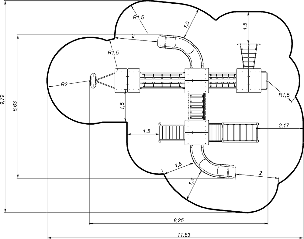 Детский городок Суздаль ДГ111.00