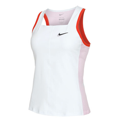 Женская теннисная майка Nike Court Dri-Fit Slam Tank Top Women - Light Blue, Pink